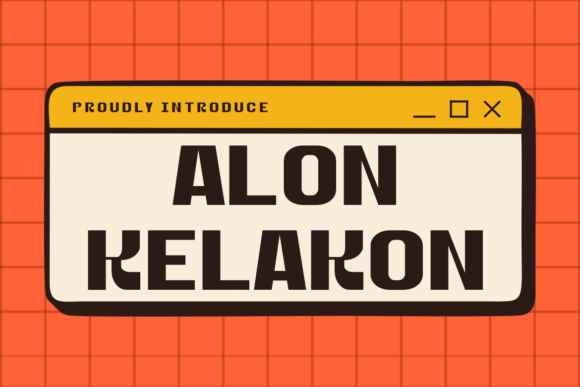 Alon Kelakon Font: A Sweet and Friendly Typeface
