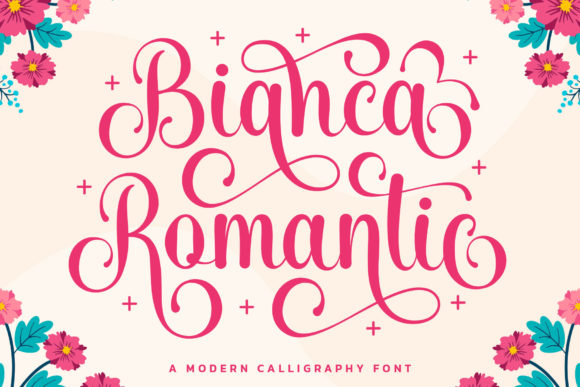 Bianca Romantic Font: Elegant Script for Modern Designs