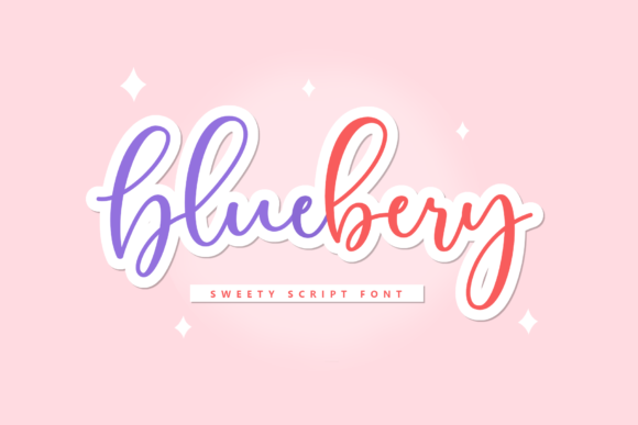 Bluebery Font: A Sweet Script for Creative Projects