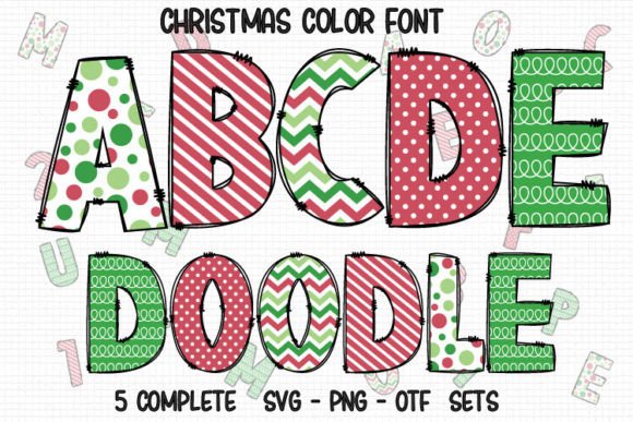 Christmas Font: A Festive and Cute Display Typeface