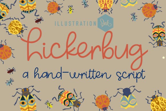 Discover the Charming Appeal of the Lickerbug Font