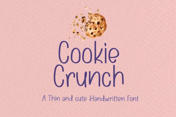 Discover the Charming Cookie Crunch Font for Your Designs