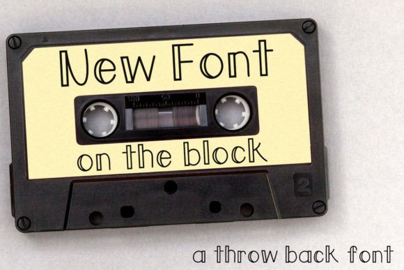 Discover the Fun and Blocky New Font on the Block Typeface