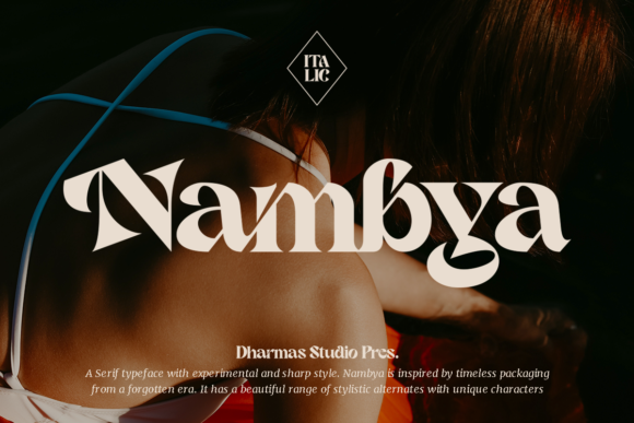Discover the Sharp Elegance of Nambya Font