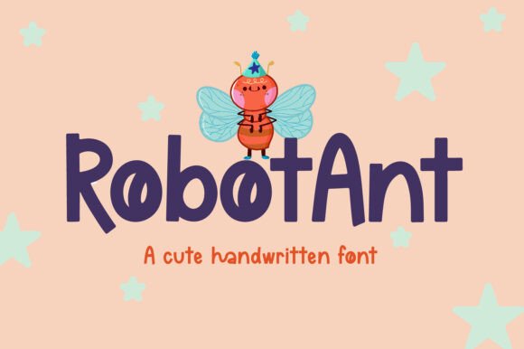 Discover the Sweet and Friendly Robot Ant Font for Your Projects