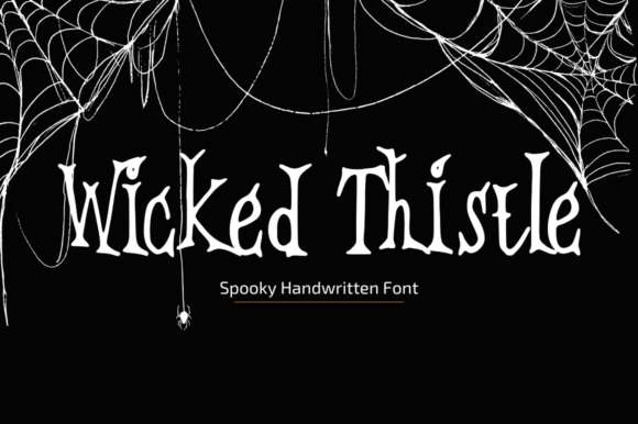 Discover the Wicked Thistle Font for Eerie Designs