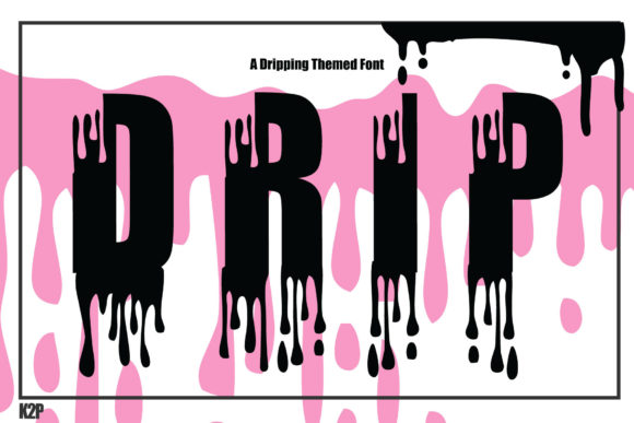 Dripx Font: Bold Display Style for Authentic Designs