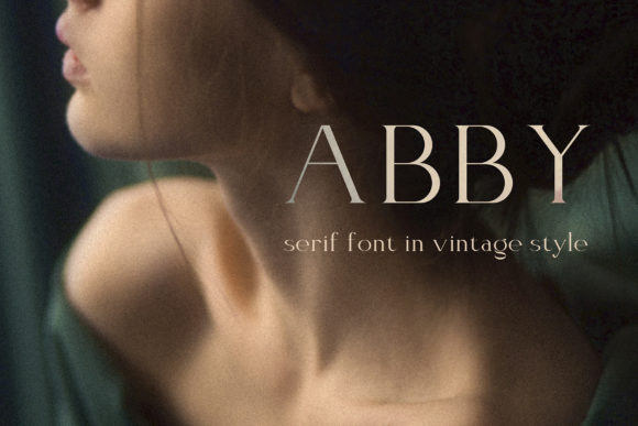 Elegant Font Abby: A Timeless Typeface for Modern Design