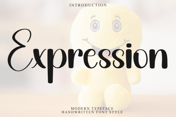 Expression Font: Crafting Visual Stories with Elegant Typography