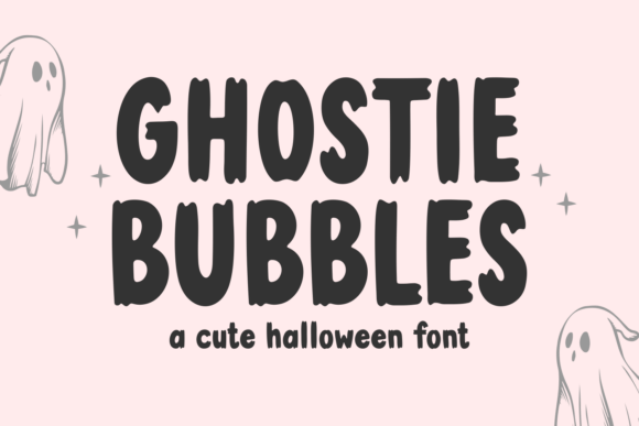 Ghostie Bubbles Font: A Cute Halloween Typeface for Fun Designs