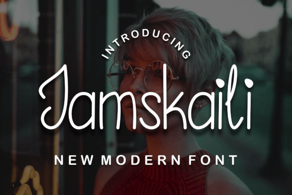 Jamskaili Font: Elegant Handwritten Style for Modern Design