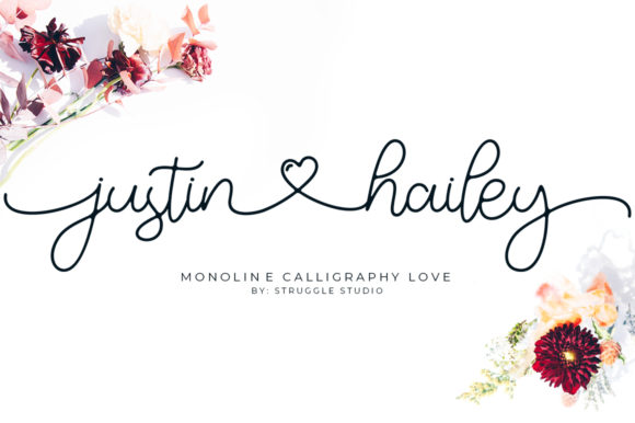 Justin Hailey Monoline Font: A Timeless Handwritten Style