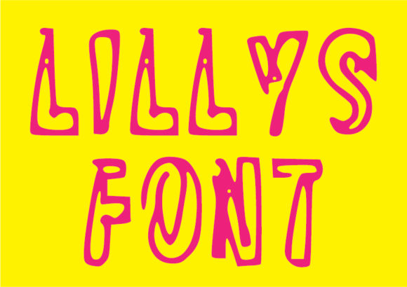 Lilly's Font: A Playful, Childlike Typeface