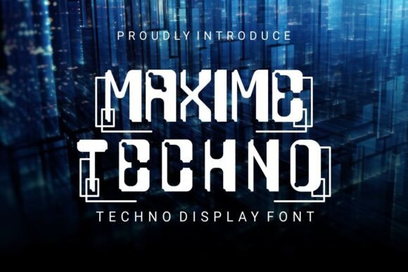 Maxime Techno Font: Your Gateway to a Digital Future