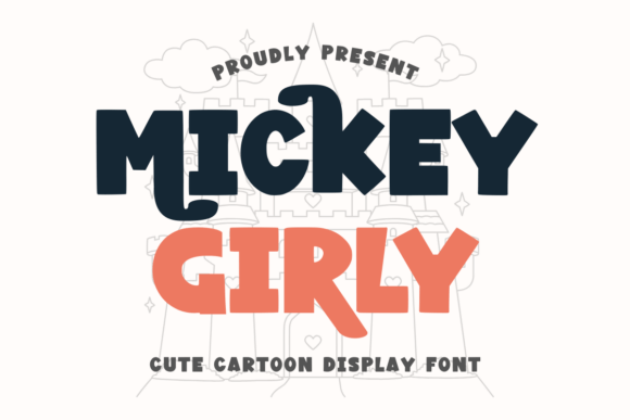 Mickey Girly: A Playful Font for Whimsical Designs
