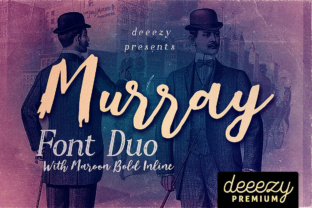 Murray Script Font Duo: Vintage Style for Modern Design