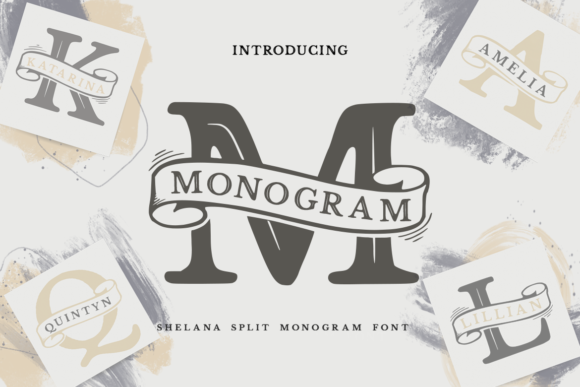 Shelana Split Monogram: Vintage Charm Meets Modern Branding