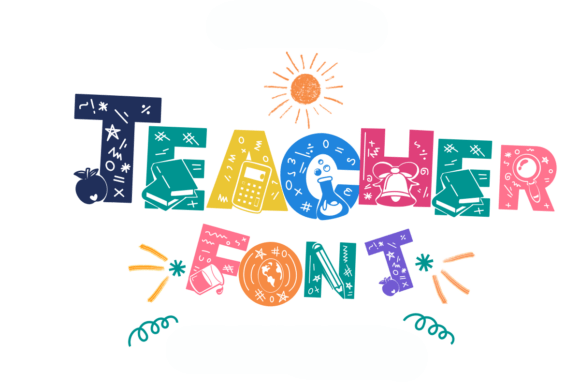 Teacher Font: A Playful Typeface for Education Designs