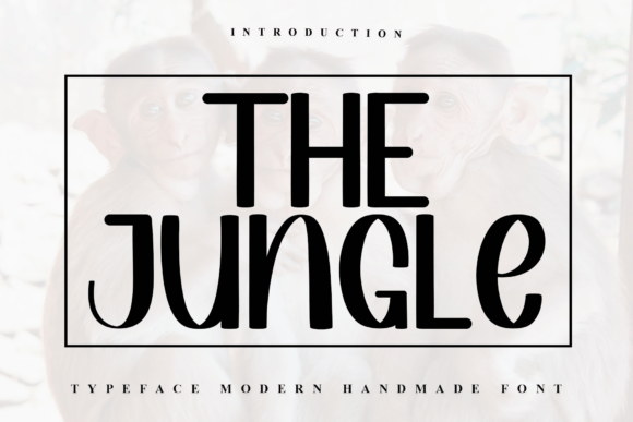 The Jungle Font: A Fresh Handwritten Typeface for Modern Design